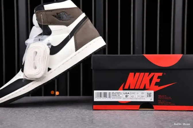 Bmlin MOCHA RETRO 555088-105 JORDAN 1 DARK AIR HIGH 0504
